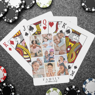 Jeu De Cartes Créez votre propre collage de photos de famille