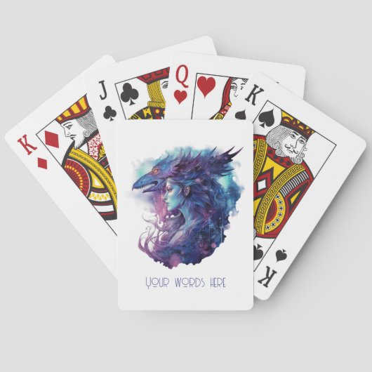 Jeu De Cartes Créez votre propre déesse Dragon (dos)