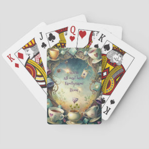 Jeu De Cartes Créez votre propre folie de thé à l'anglaise fanta