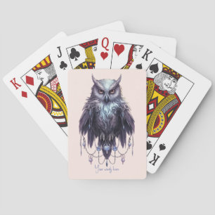 Jeu De Cartes Créez votre propre hibou bijoux