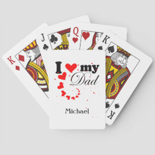 Jeu De Cartes Créez votre propre J'aime mon père