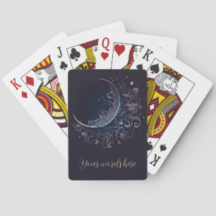 Jeu De Cartes Créez votre propre lune d'argent mystique