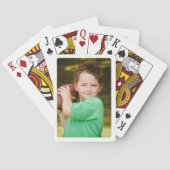 Jeu De Cartes Créez votre propre photo de bordure blanche (dos)