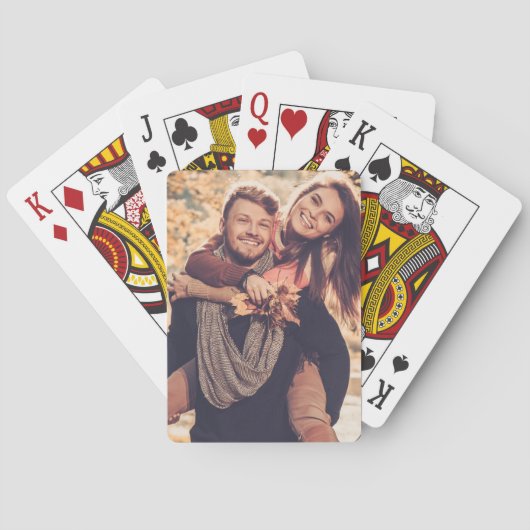 Jeu De Cartes Créez Votre Propre Photo Image Personnalisée (dos)