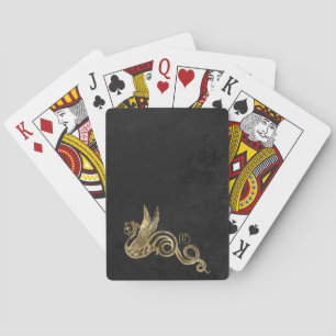 Jeu De Cartes Créez Votre Propre Serpent Ailé Noir & Or
