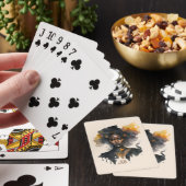 Jeu De Cartes Créez votre propre sorcière noire (In Situ)