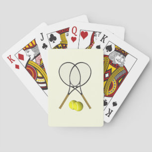 Jeu De Cartes Crème double de tennis