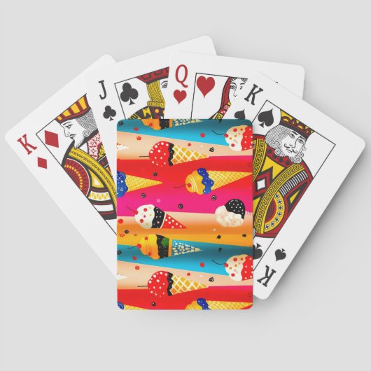 Jeu De Cartes Crème Glacée Délicieuse (dos)