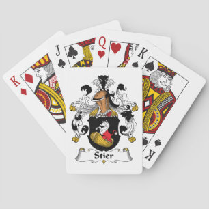 Jeu De Cartes Crête de famille de Stier