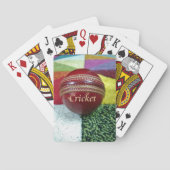Jeu De Cartes Cricket : Red Hard Ball Art Print (dos)