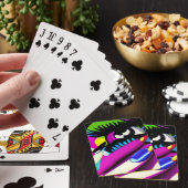 Jeu De Cartes crier pour vous pshycodelic (In Situ)