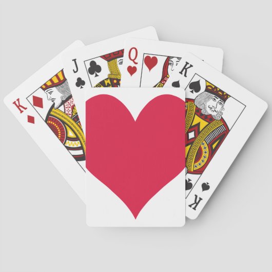 Jeu De Cartes Crimson Coeur mignon (dos)