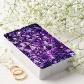 Jeu De Cartes Cristaux d'Améthyste pourpre Gemstone Tarot Deck (Insitu (Mariage))