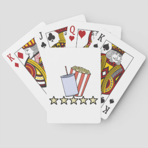Jeu De Cartes Critique de film personnalisée 5 étoiles Popcorn B