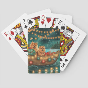 Jeu De Cartes Croisière festive de Noël du Chow Chow