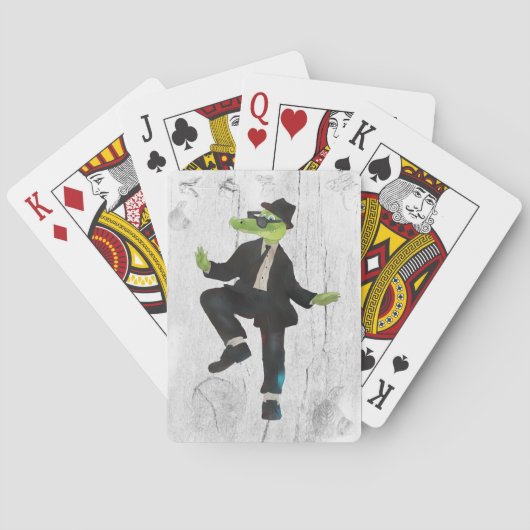 Jeu De Cartes Croko Blues (dos)