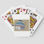 Jeu De Cartes Croquis de station spatiale (dos)