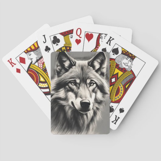 Jeu De Cartes Croquis Wolf (dos)