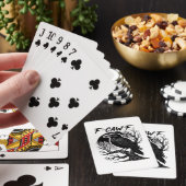 Jeu De Cartes Crow F-Caw-F Gothic Humor Funny (In Situ)