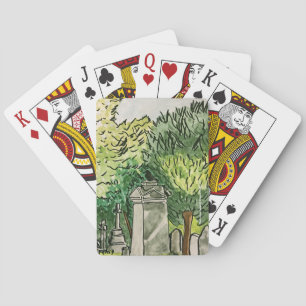 Jeu De Cartes Crow in the Graveyard, Jouer aux cartes