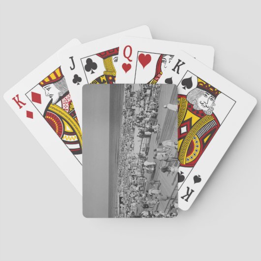 Jeu De Cartes Crowd on Beach (dos)