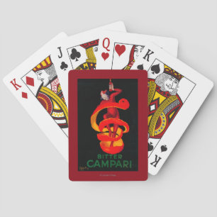 Jeu De Cartes Cru amer PosterEurope de Campari