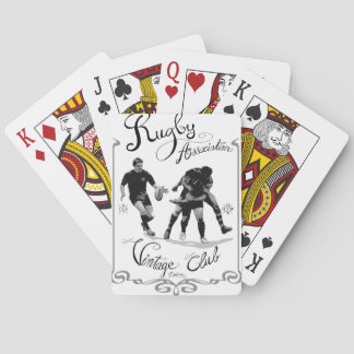 Jeu De Cartes Cru d'association de rugby