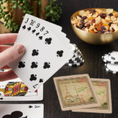 Jeu De Cartes Cru parisien avec Tour Eiffel (In Situ)