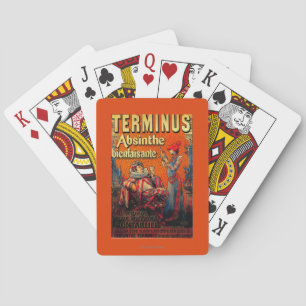 Jeu De Cartes Cru PosterEurope d'absinthe de terminus