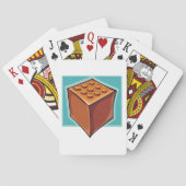 Jeu De Cartes Cube Brown (dos)