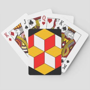 Jeu De Cartes cubes 3d