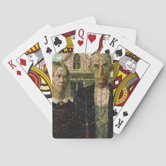 Jeu De Cartes Cuillère d'art gothique végétalien (dos)