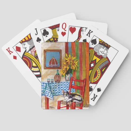 JEU DE CARTES CUISINE ITALIENNE À FLORENCE (dos)