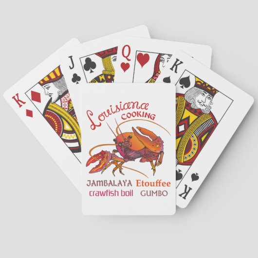 Jeu De Cartes Cuisine Louisiane (dos)