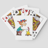 Jeu De Cartes Cuisine Sur Un Feu De Campagne (dos)