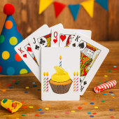 Jeu De Cartes Cupcake Et Bougies