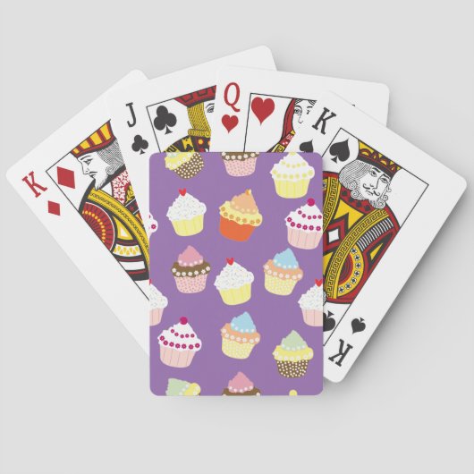 Jeu De Cartes Cupcakes Delicious Decorated Birthday (dos)