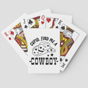 Jeu De Cartes Cupid Me Trouve Un Cowboy Western