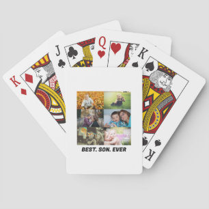Jeu De Cartes Custom Best Son Ever 6 photo collage