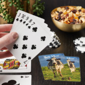 Jeu De Cartes Custom Holstein Vache Votre Moove (In Situ)