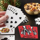 Jeu De Cartes Custom Kraken Octopus Squid Name Personalized (In Situ)