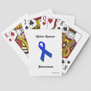 Jeu De Cartes Customizable Colon Cancer Awareness Bicycle Cards