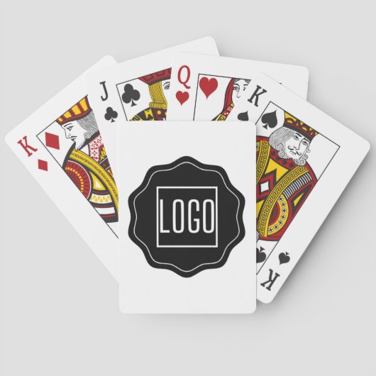 Jeu De Cartes Customizable Playing Cards - Add Your Logo (dos)