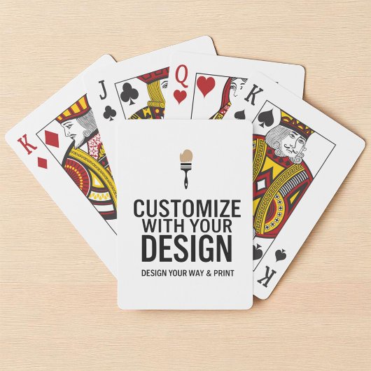 Jeu De Cartes Customized Company Branded Custom Personalized 