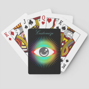 Jeu De Cartes Cute All-seeing Alien Eye Thunder_Cove