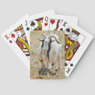 Jeu De Cartes Cute Billy Chèvre Poker Visage Jouer Cartes
