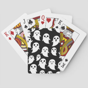 Jeu De Cartes Cute Boo Spook Halloween Dessin D'Halloween