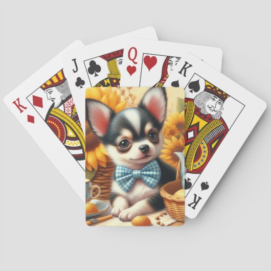 Jeu De Cartes Cute Chihuahua Puppy (dos)