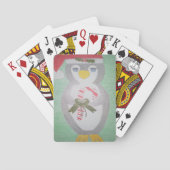 Jeu De Cartes Cute Christmas Penguin (dos)