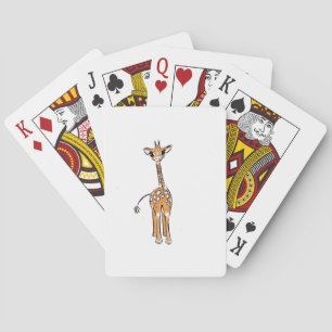 Jeu De Cartes Cute Giraffe drawing, safari animals